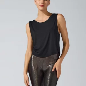 Jersey Base Tank Negra – Heroine - Talla S