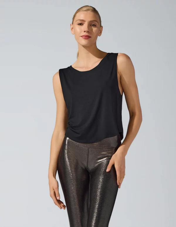 Jersey Base Tank Negra – Heroine - Talla S
