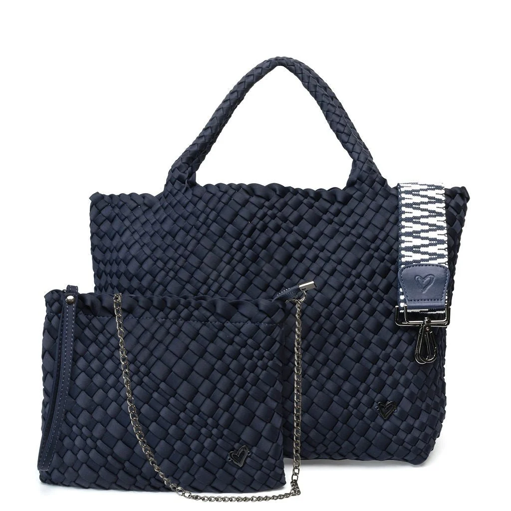 Prenelove London Large Tote Bag Azul Marino | Beyond12