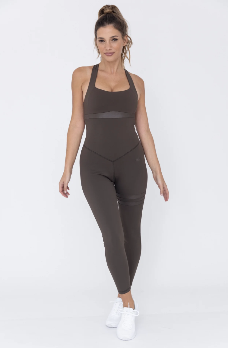 Toppisima Dark Cocoa Jumpsuit Café | Beyond12